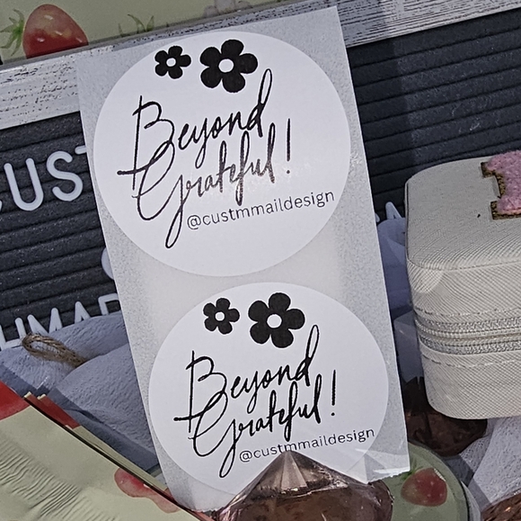 Other - 30 ct Beyond Grateful stickers